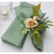 Elegant Cotton Table Napkins for Dining Setup