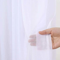 5/10m Wedding Arch Drapes Decorations Sheer Curtains Wedding Backdrop 
