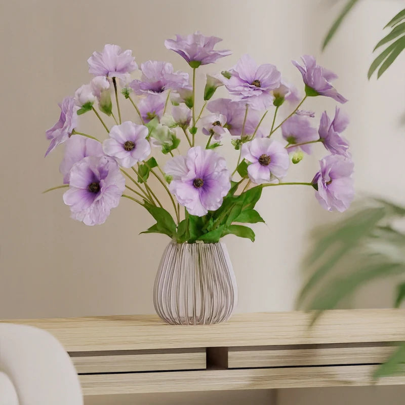 19in Artificial Ranunculus Flower Stem