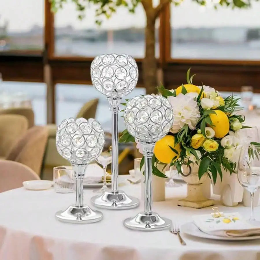Crystal Candle Holders