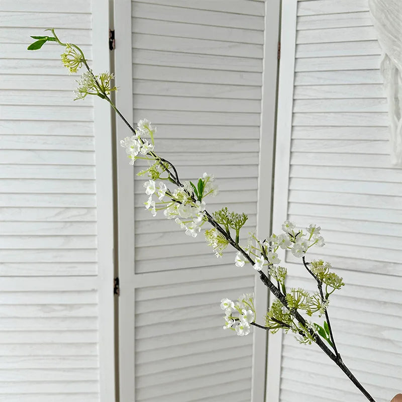 Snow Willow Long Branch Decor