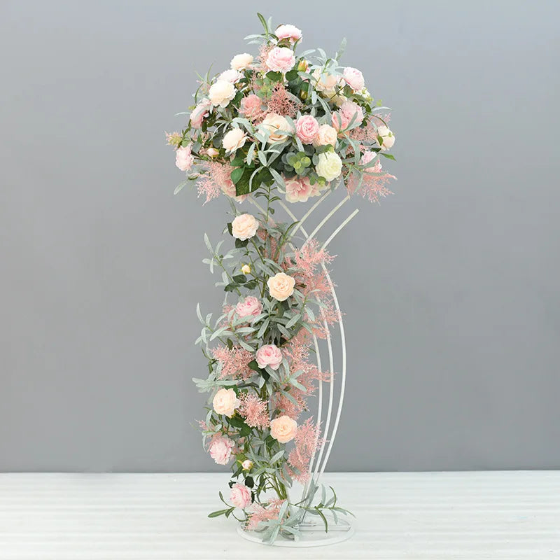 Geometric Metal Flower Vase Wedding Centerpiece Stand