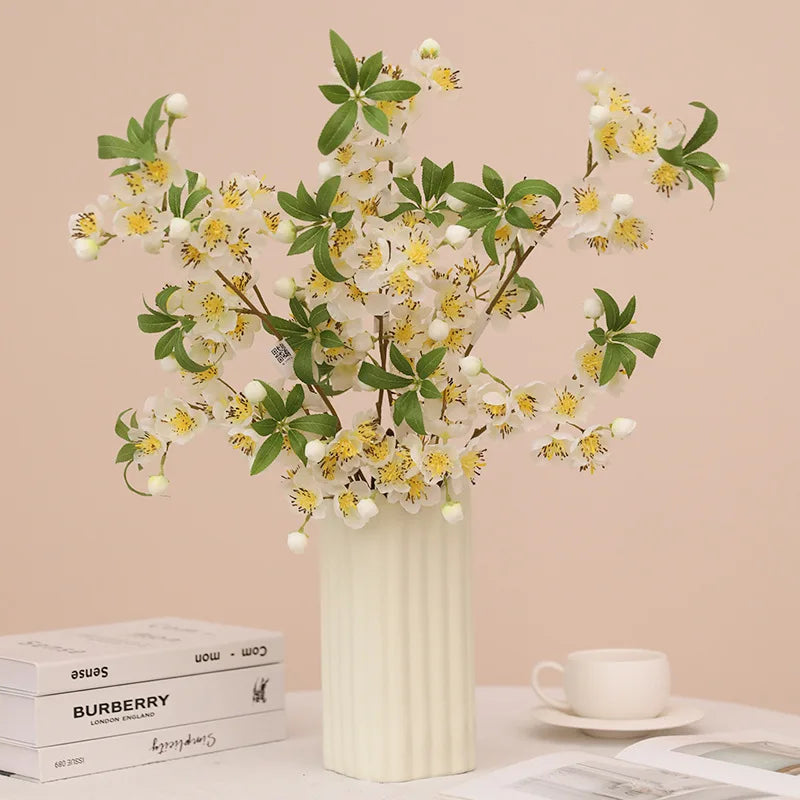 32in Artificial Peach Blossom Branch
