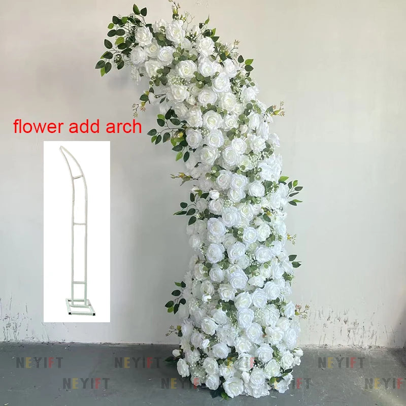 Peony Velvet Rose Floor Floral Arrangement Decor