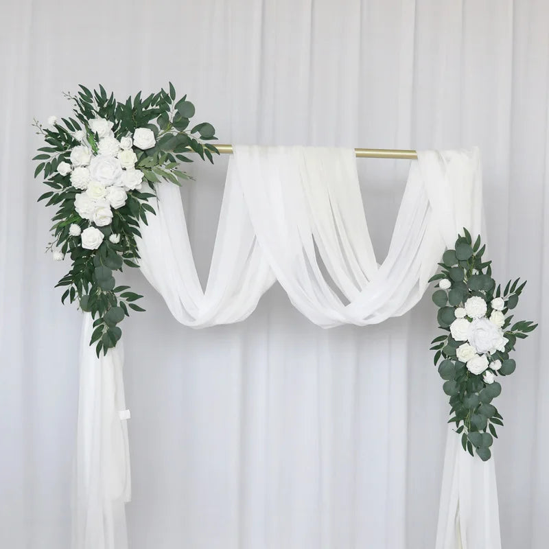 Arch Flower Swag Wedding Decoration Rose Floral