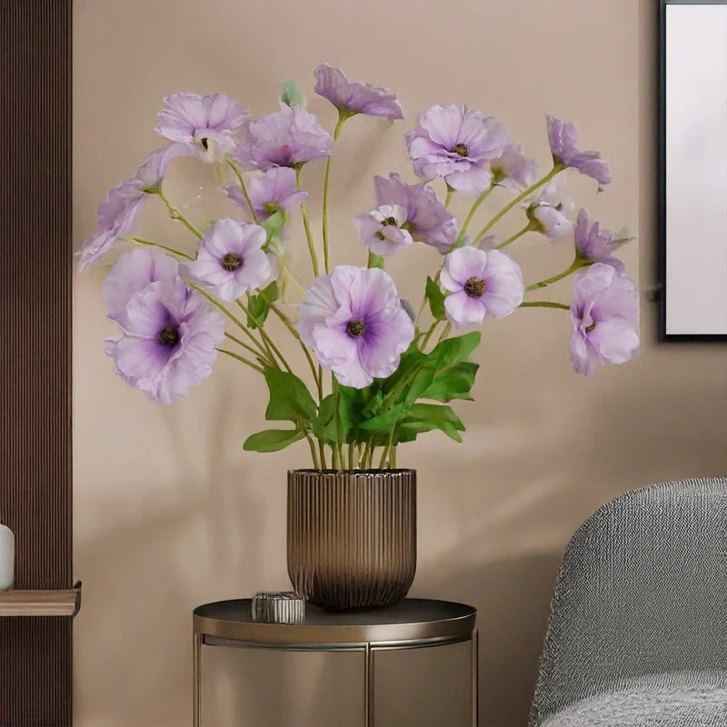 19in Artificial Ranunculus Flower Stem