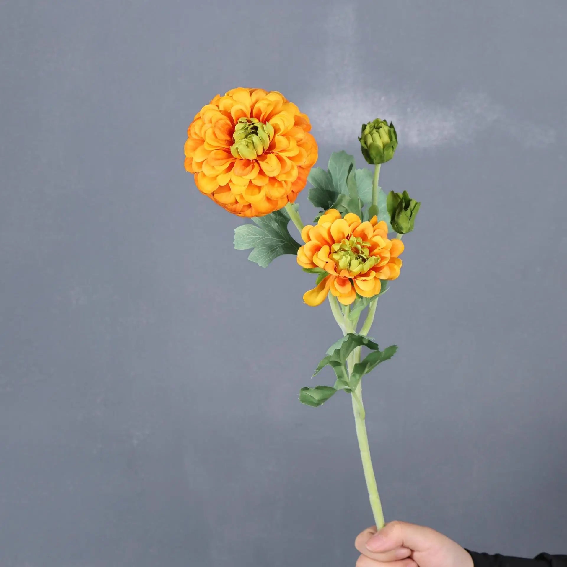 20.9in Artificial Dahlia Flower Stem