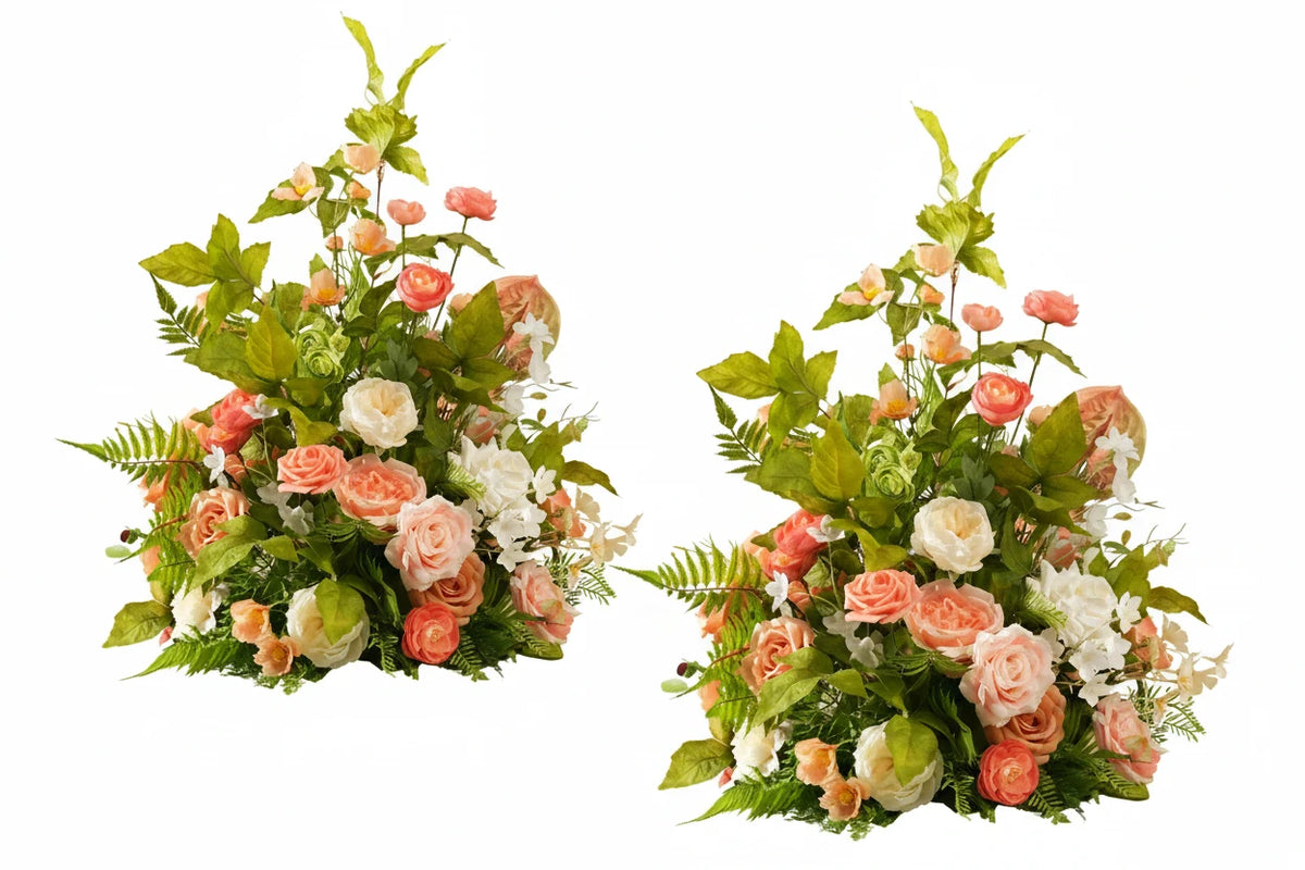 Lush Silk Floral Centerpiece Arrangement