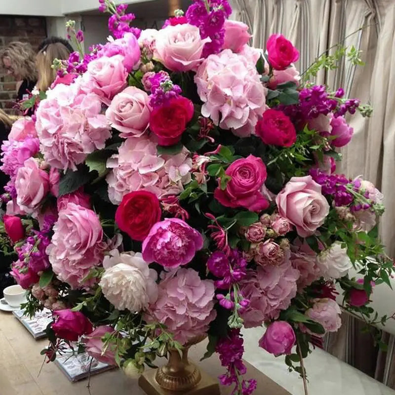 Premium Rose Flower Ball Event Decoration Piece