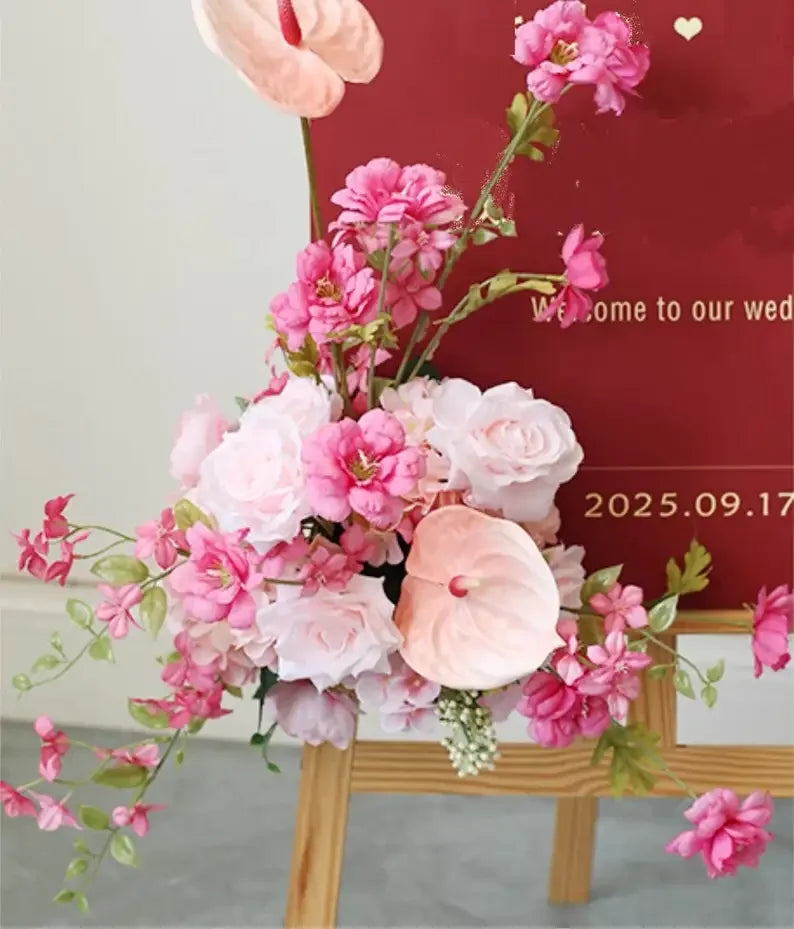 Tropical Pink Floral Arrangement