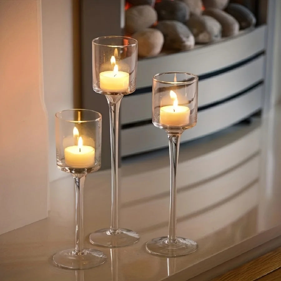 Elegant Glass Votive Holders