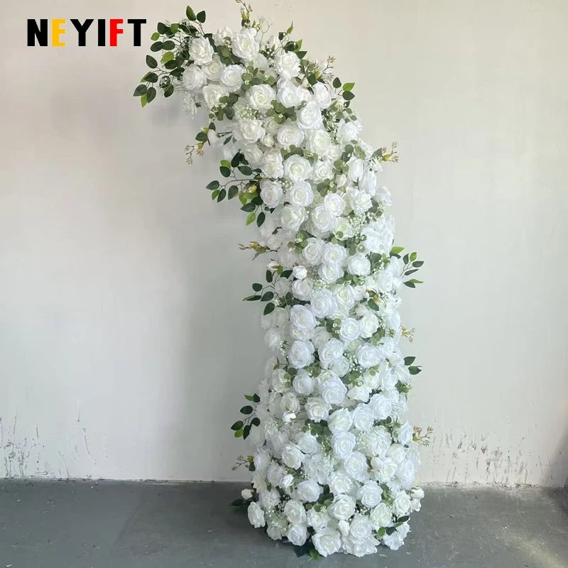 Peony Velvet Rose Floor Floral Arrangement Decor