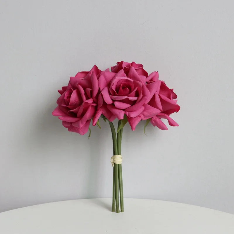 Minimal Pink Rose Bouquet