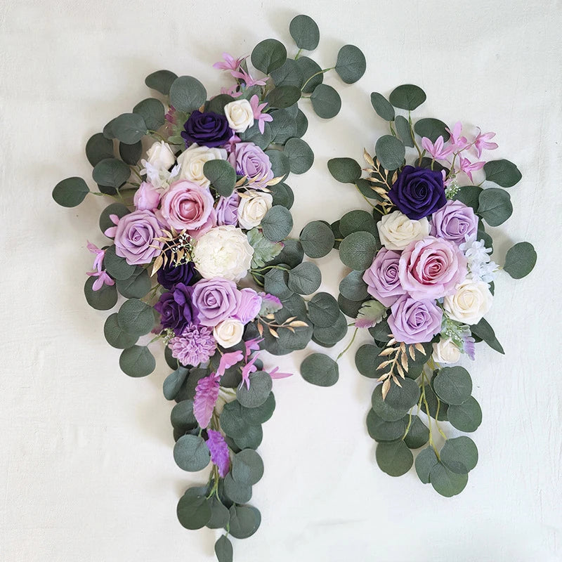 Arch Flower Swag Wedding Decoration Rose Floral
