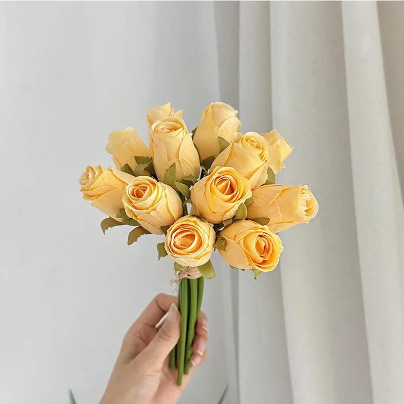 10in Handmade Rose Bouquet