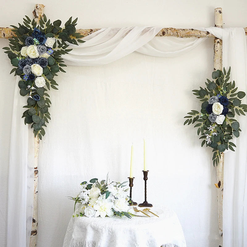 Arch Flower Swag Wedding Decoration Rose Floral
