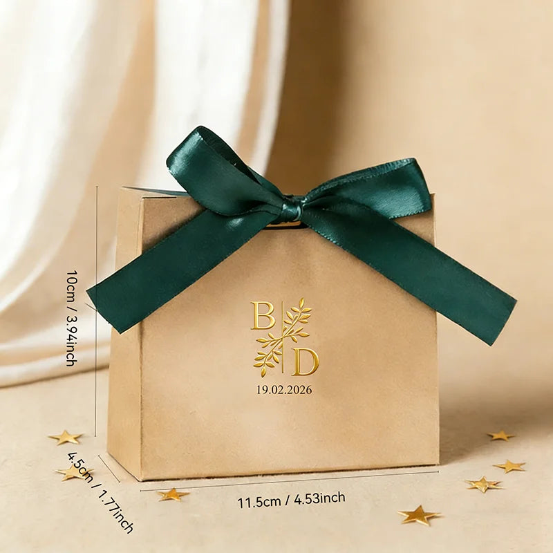 Customizable Wedding Favor Small Gift Bags