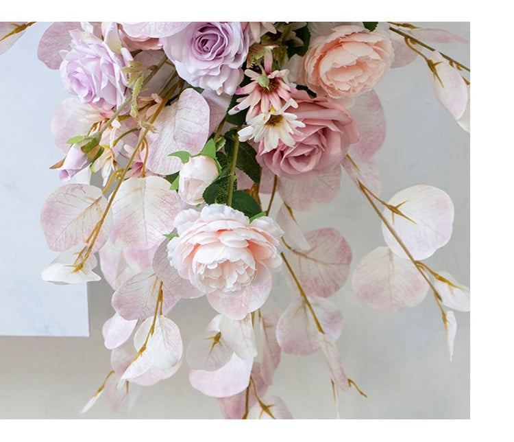 Pink Purple Flower Arrangement Pieces