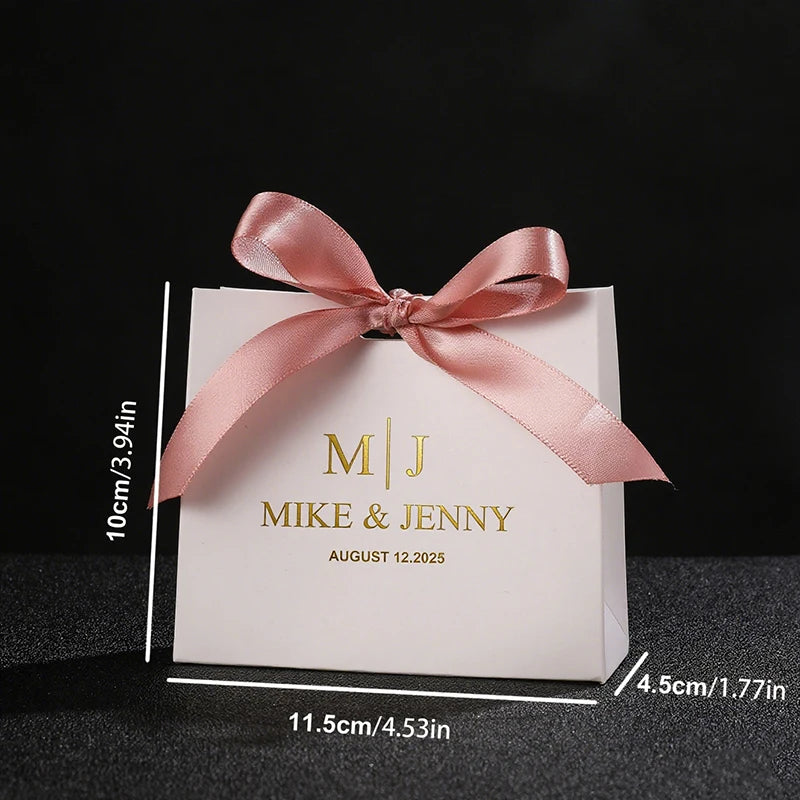 Customizable Wedding Favor Small Gift Bags