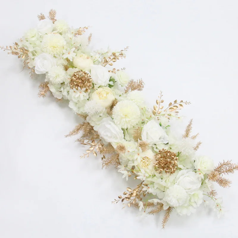 Boho Rose & Hydrangea Wedding Floral Arrangement – 4 Colors