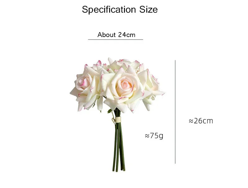 Minimal Pink Rose Bouquet