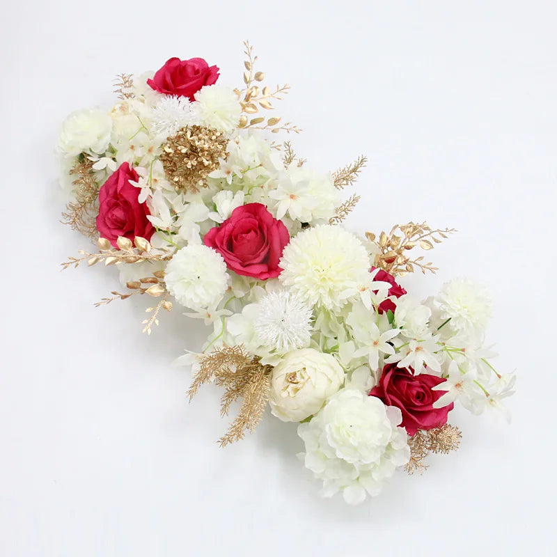 Boho Rose & Hydrangea Wedding Floral Arrangement – 4 Colors