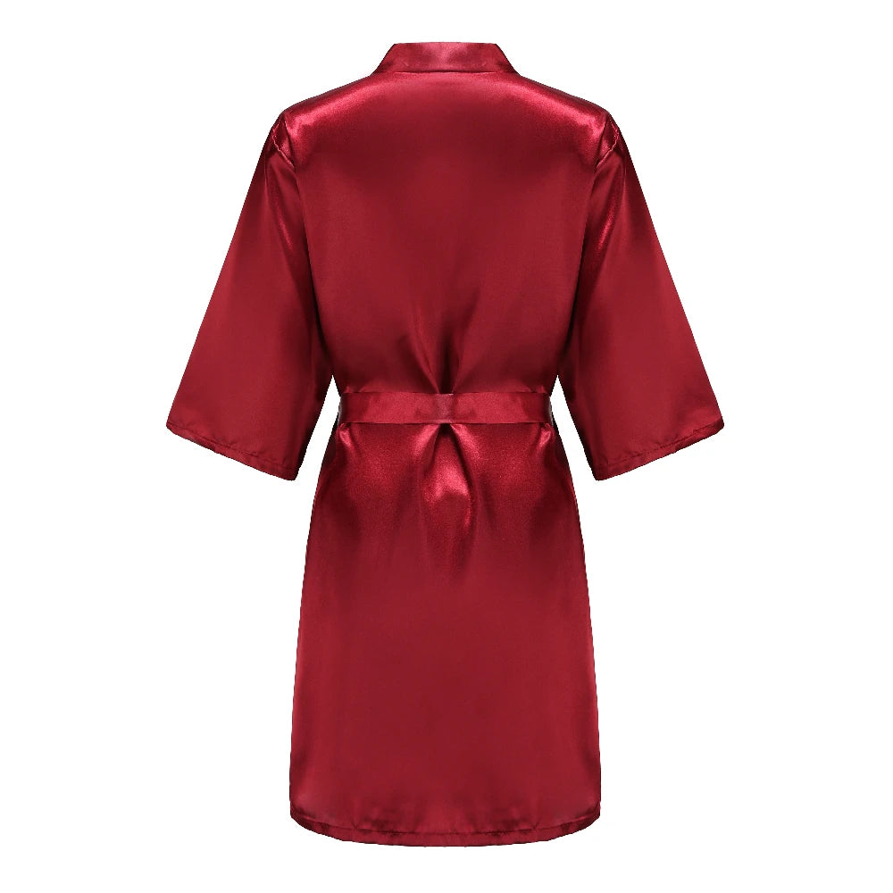 Kimono Satin Robes for the Wedding Party