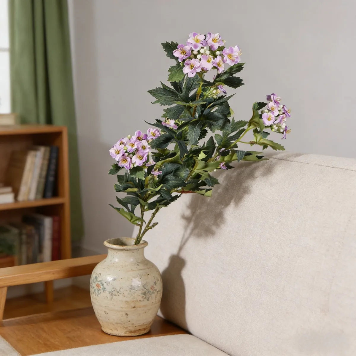 Snowball Edelweiss Floral Stem