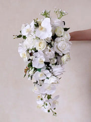 Cascading Silk Bridal Bouquet