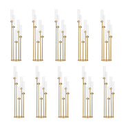 5-Arm Candelabra Set, 10 Pieces