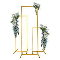 Wedding Arch Metal Iron Backdrop Stand Wedding Floral Decoration Props Birthday Party Balloon Arch Backdrop Stand Baby Shower