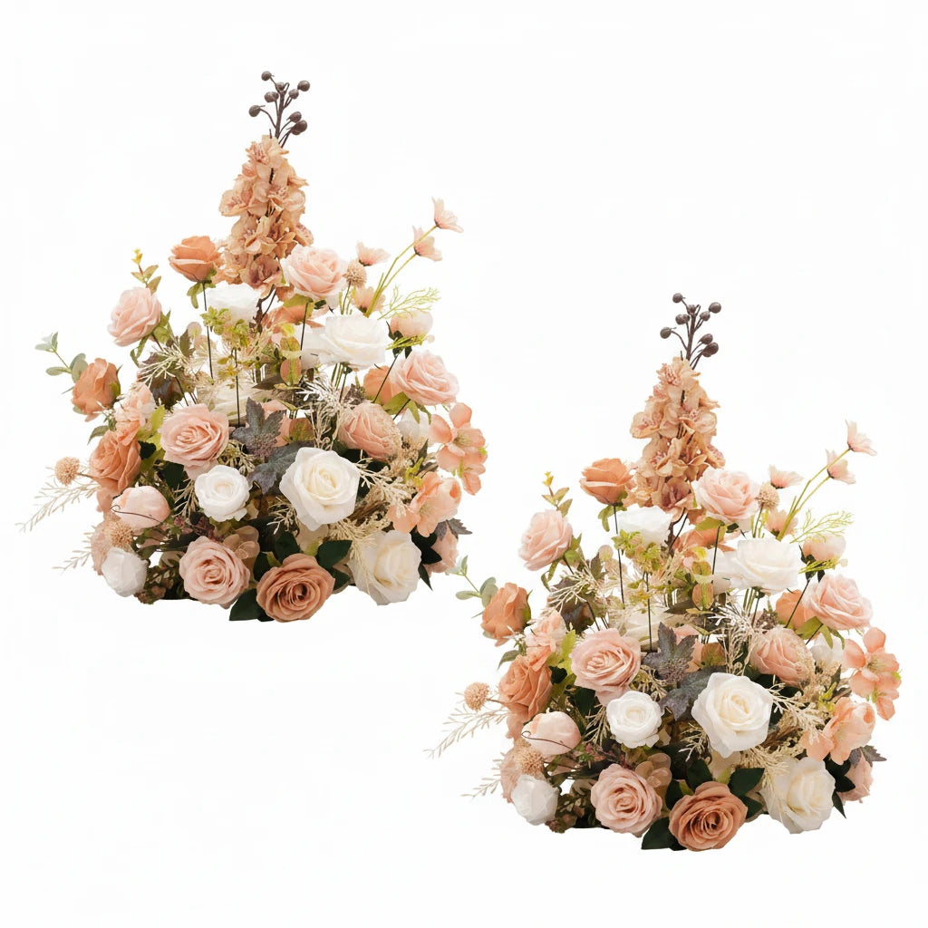 Lush Silk Floral Centerpiece Arrangement