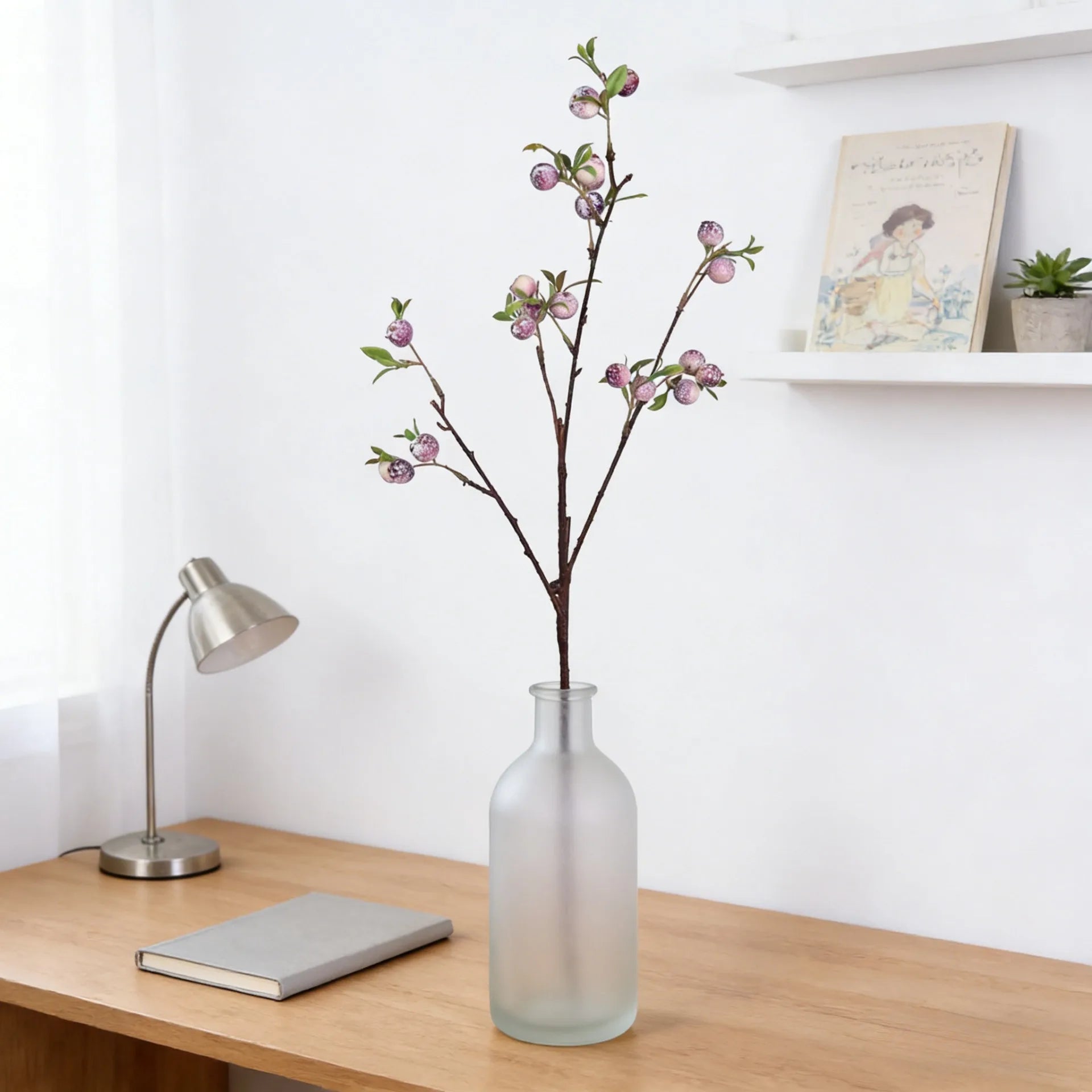 Wild Berry Fruit Decorative Stem