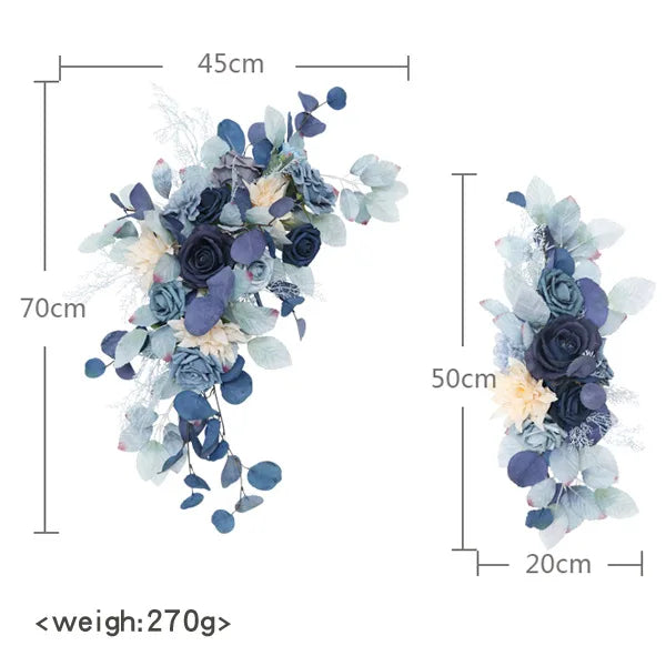 Arch Flower Swag Wedding Decoration Rose Floral