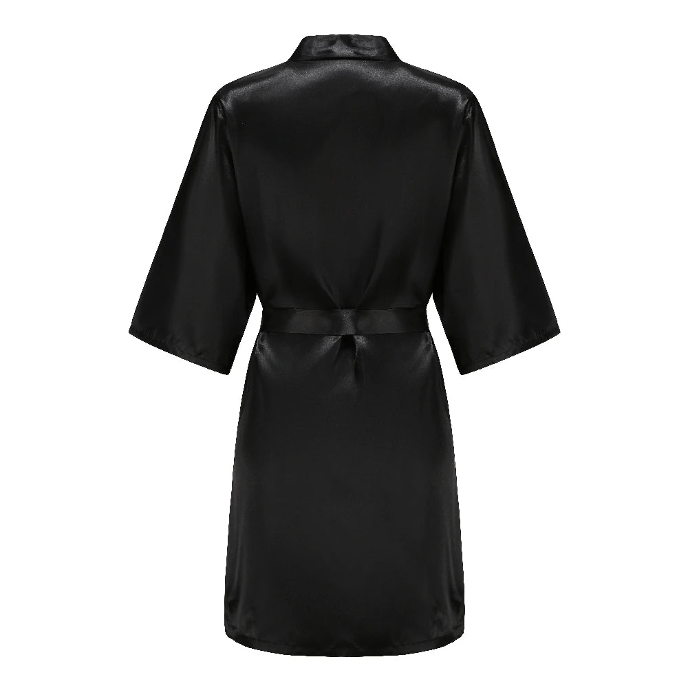 Kimono Satin Robes for the Wedding Party