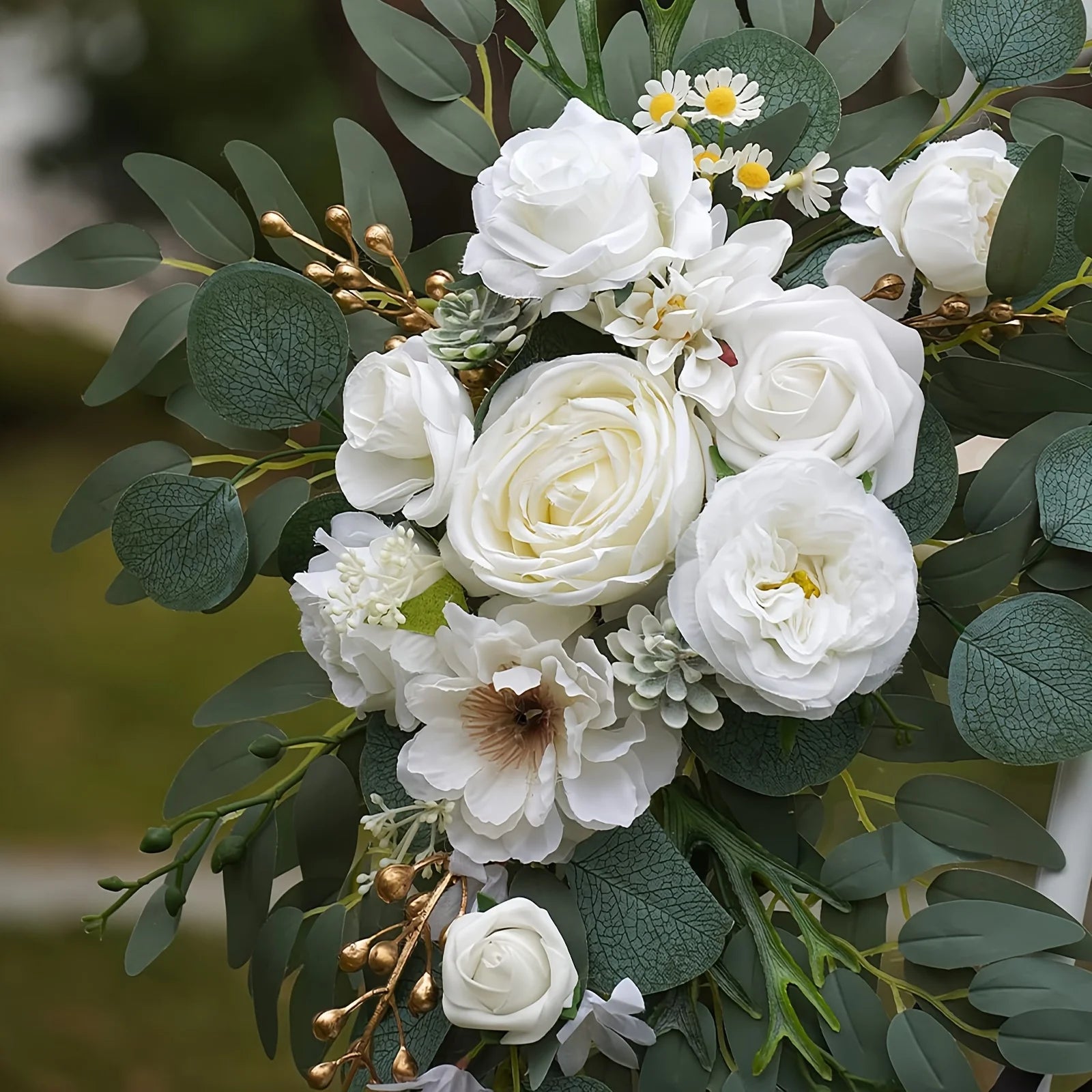 Decorative Wedding Floral Arrangement Backdrop Decor