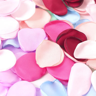 100/200/300Pcs Artificial Petals Rose Fake Flower Home Room Wedding Setting Decoration Valentine's Day Gift Scene Gift Accessory
