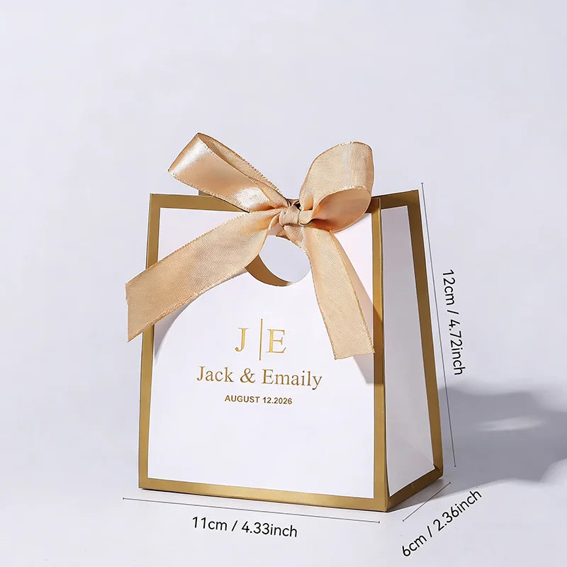 Customizable Wedding Favor Small Gift Bags