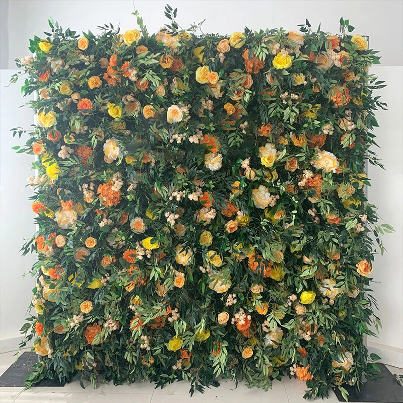 Luxury Rose Floral Wall Backdrop Event Decor