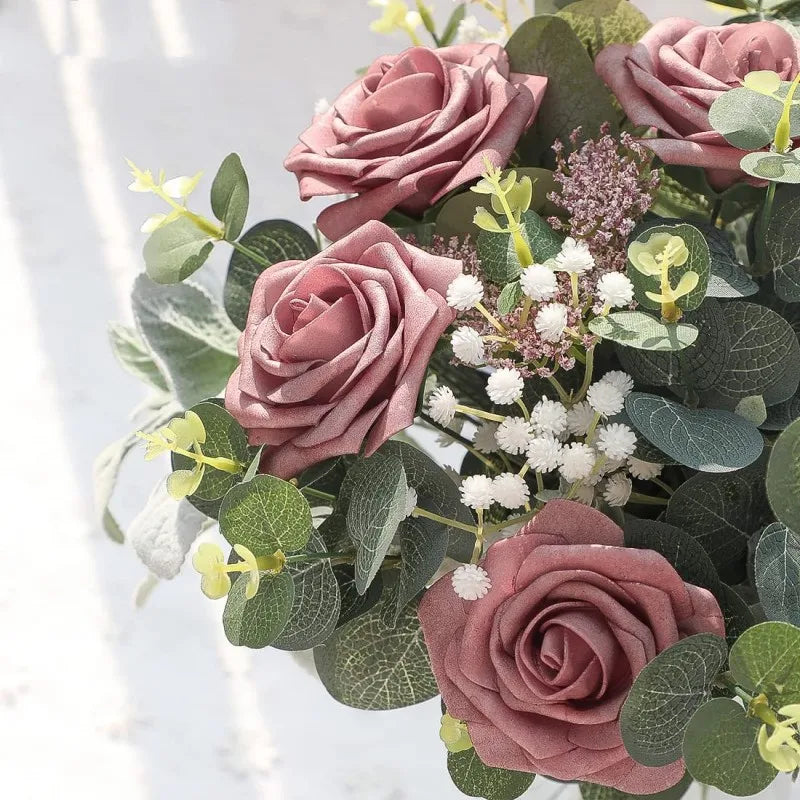 Dusty Rose Foam Rose Box