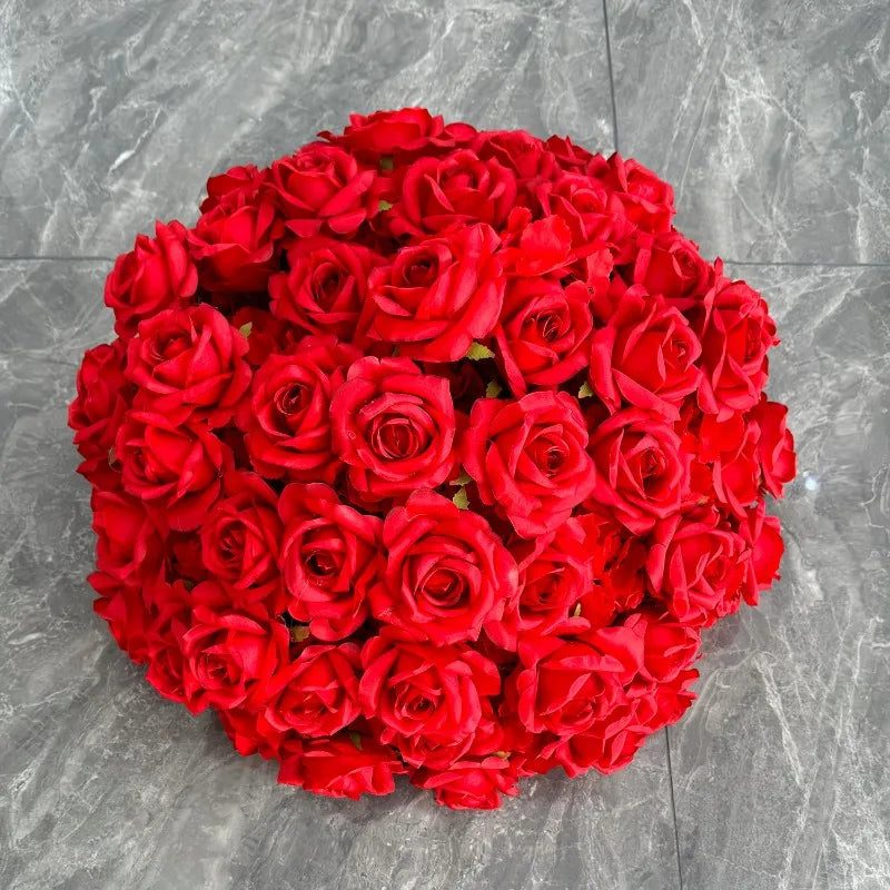 Premium Rose Floral Ball Wedding Table Decor