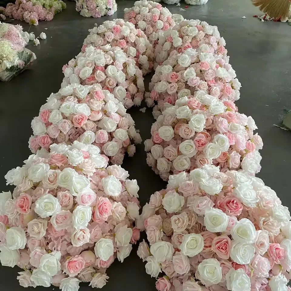 Luxury White Flower Ball Wedding Decoration Piece