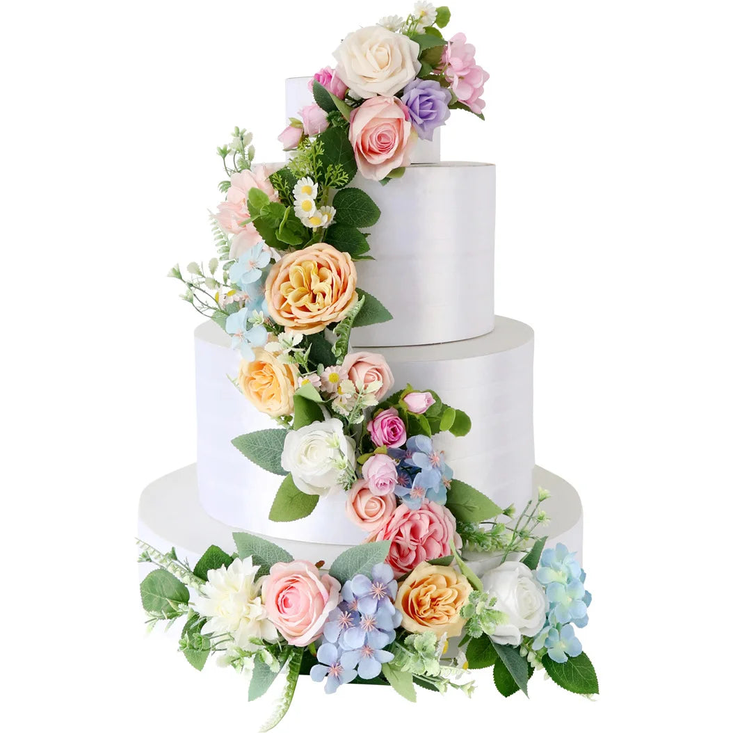 Floral Wedding Cake Topper