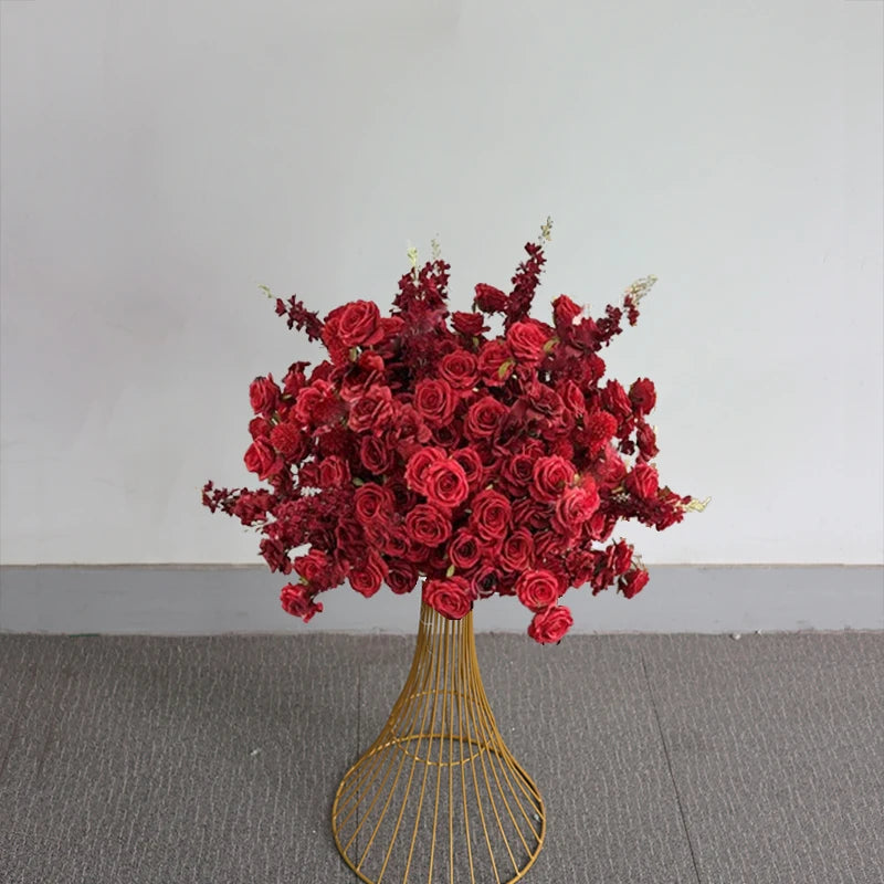 Premium Rose Flower Ball Event Decoration Piece