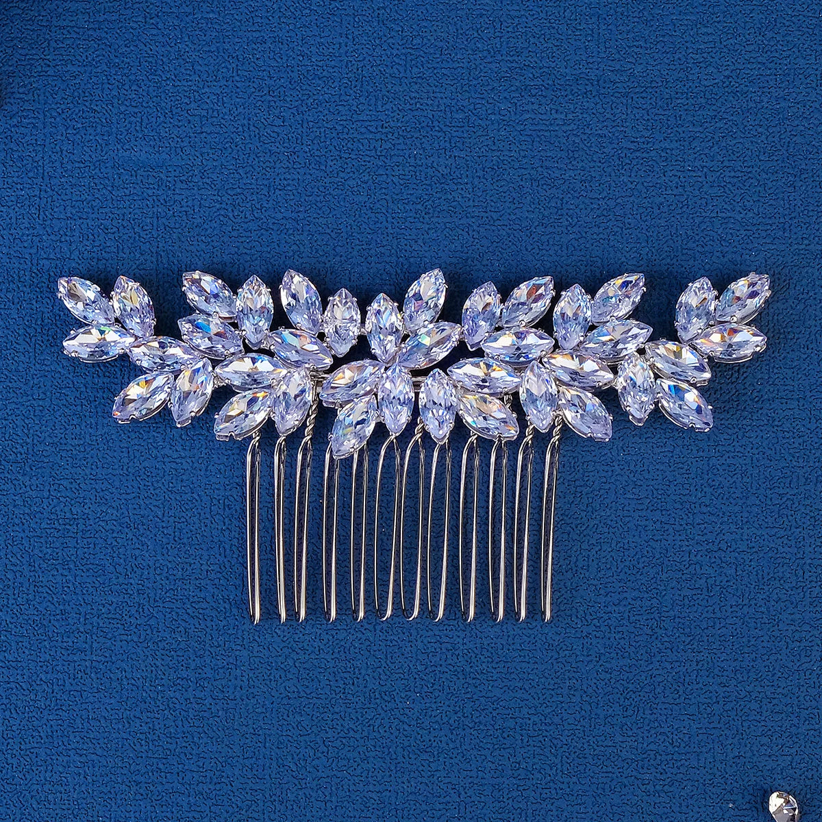Crystal Flower Bridal Hair Comb