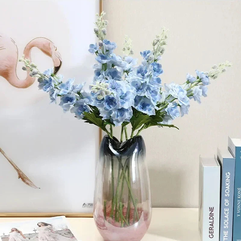 Real Touch Delphinium Flower Stem – 7 Colors