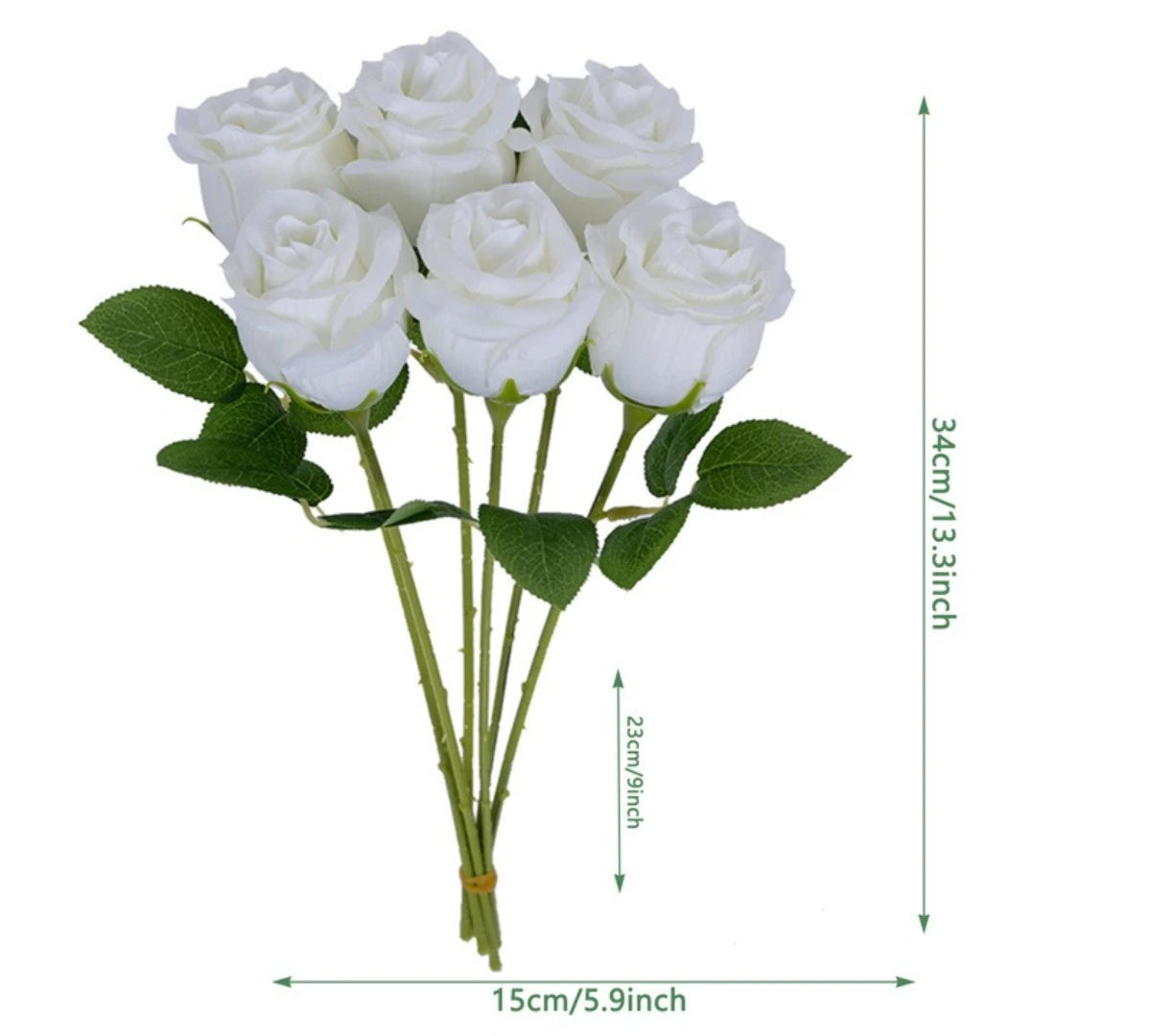13in Artificial Rose Bouquet
