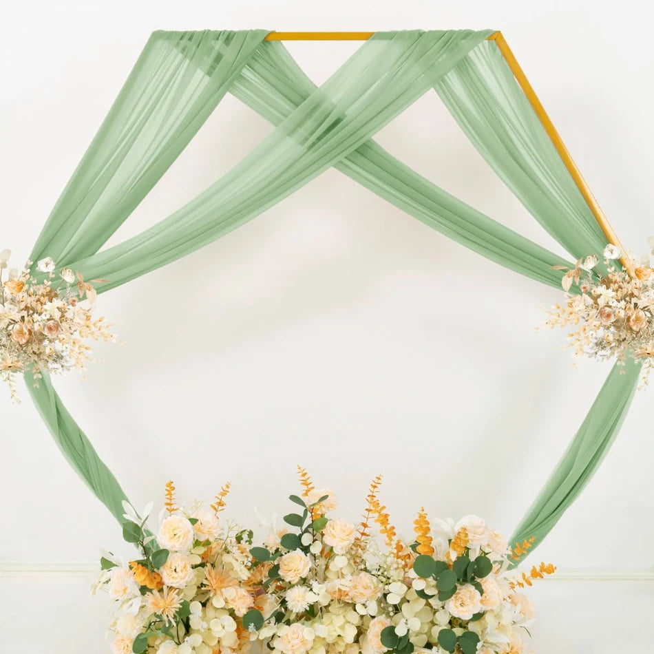 Soft Chiffon Drape for Backdrops, Arch or Table Runner