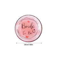 Bachelorette Party pink Bride To Be Party Disposable Tableware Plates Napkins Bridal Shower Gift Wedding Decoration hen party