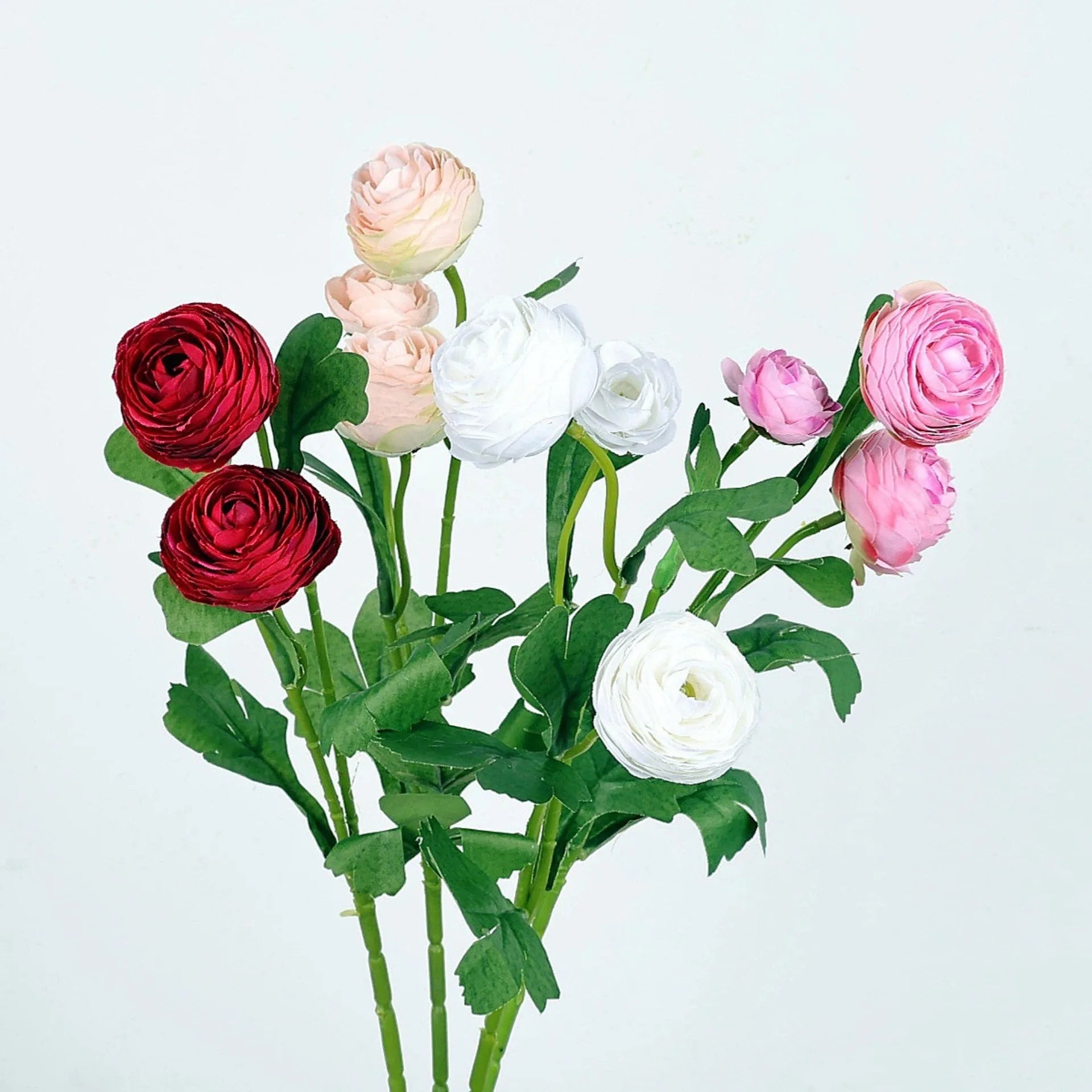Lotus Rose Floral Decor Stem